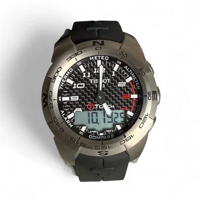 Reloj analógico digital Tissot T-Touch Expert cuarzo titanio para hombre T0134204720200 Foto 1 de 4