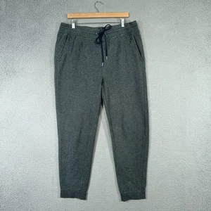 Brooks Brothers Joggers Sweatpants Mens Large Gray Tapered Drawstring Gym pants - Picture 1 of 13