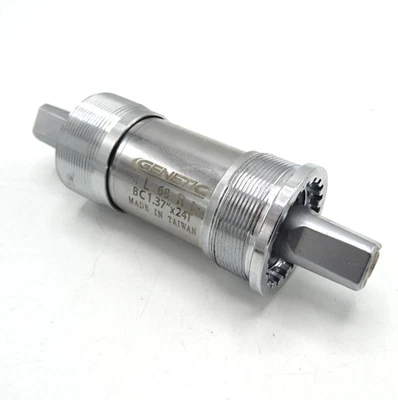 Genetic Cromozone Square Taper Bike Bottom Bracket 68 x 118mm ENG GN-442-E11 - Image 1 of 4