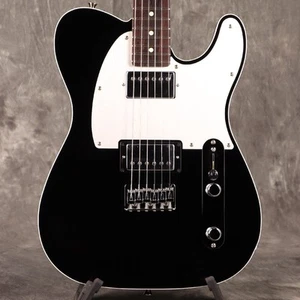Fender Made in Japan Hybrid II Telecaster Custom HH Black w/Anodized Silver Pick - Picture 1 of 11