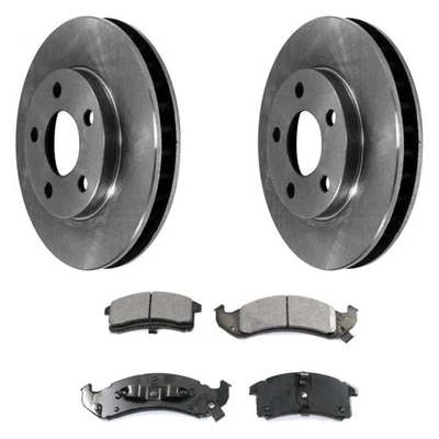 For Pontiac Bonneville 1998-1999 DuraGo Plain Front Brake Kit w Ceramic Pads - Image 1 of 4