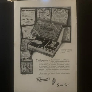 Vintage 1928 Whitman Sampler Background - Picture 1 of 2