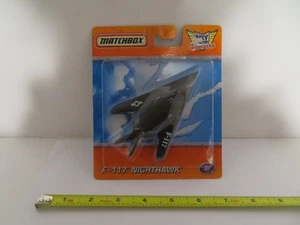 Matchbox Sky Busters Missions F-117 Nighthawk Black 2011 MOC - Picture 1 of 4