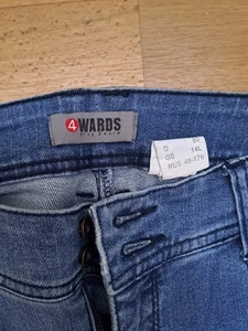 4WARDS Boot Cut Jeans Damen Gr.80/40Langgrösse BLAU - Bild 1 von 4