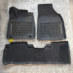 2014-2019 Toyota Highlander OEM All Weather Floor Liner Mats PT908-48165-02 USA - Bild 1 von 16