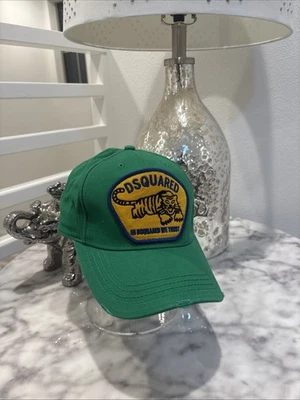 Dsquared 2 Y2K Tigre Silueta Bordado Emblema Diseñador Canadá Correa Sombrero Foto 1 de 4