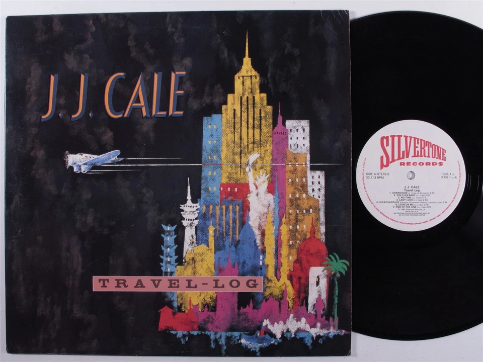 J.J. CALE Travel-log SILVERTONE LP VG+ a - Image 1 of 2