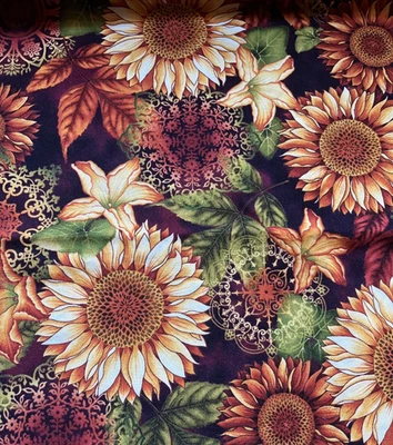 Princípio de cor Welcome Harvest para Henry Glass Patt 8517 - 2/3 jardas tecido de algodão - Imagem 1 de 4