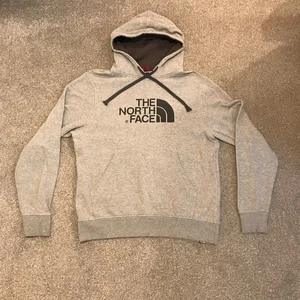 The North Face Pullover Hoodie Men’s Size M – Grey Jumper Sweatshirt - Picture 1 of 9