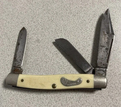  Navaja de bolsillo Frontier Imperial U.S.A. de colección de 3 hojas 4432  Foto 1 de 4