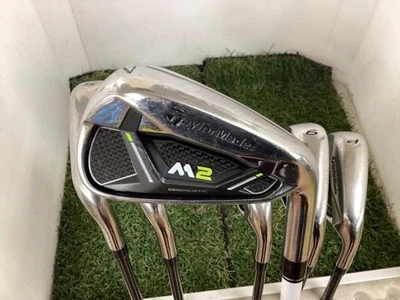 TaylorMade M2 2017 Set di ferri 5-9, Pw 6 pz Flex Regular REAX 65 grafite - Immagine 1 di 4