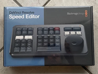 Blackmagic DaVinci Resolve Speed Editor Tastatur (Unbenutzt in Folie) - Bild 1 von 2