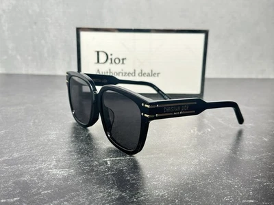 CHRISTIAN DIOR DIORSIGNATURE S7F SUNGLASSES 10A0 BLACK w/GRAY LENS! SHIPS TODAY! - Image 1 of 4