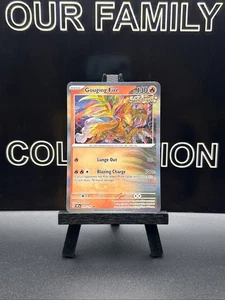 Gouging Fire Rare SV08 Surging Sparks 038/191 Pokémon Trading Card TCG Holo NM - Picture 1 of 7