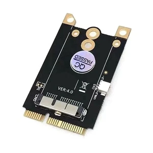 2X(WIFI-Karte auf -PCI-E-Adapter für die Drahtlose Netzwerkkarte BCM94360CS8447 - Bild 1 von 6