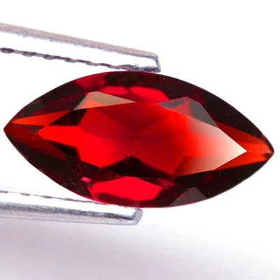 1.23Ct. Natural Gemstone Spessartine Garnet Red Marquise Facet Namibia Sparkling - Image 1 of 4