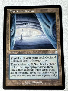 Cephalid Coliseum - VLP Regular #317 Odyssey 2001 Magic the Gathering MTG - Foto 1 di 2