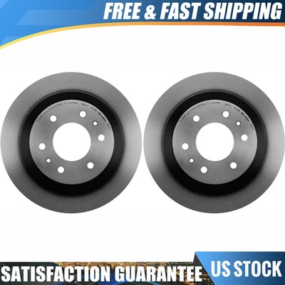 Brembo Rear OE Brake Rotors For 2002 2003 2004 2005 Chevrolet Trailblazer EXT - Image 1 of 4