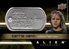 Alien Anthology Space Marine Dog Tag Card, DT-RJ Carrie Henn as Rebecca Jordan