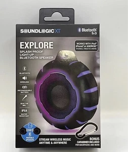 Soundlogic XT Explore Splash Proof, Light-up, Portable, Bluetooth Speaker - Picture 1 of 1