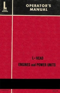 Continental Motors Corp. Red Seal L Head Engines and Power Units Owner's Manual - Picture 1 of 7