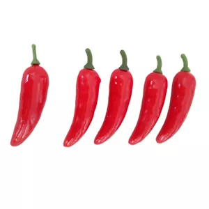 50pcs Simulation Artificial Lifelike Fake Pepper Vegetable Mini Fake Vegetable - Picture 1 of 12