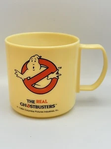 Vintage 1984 The Real Ghostbusters Kunststoff Kinder Tasse 2,5" Columbia Pictures - Bild 1 von 6