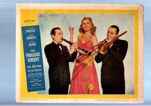 THE FABULOUS DORSEYS-JANET BLAIR-LOBBY CARD #7 G/VG
