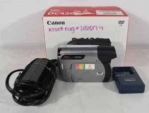 Canon DC420 Mini DVD Digital Camcorder Read Description - Picture 1 of 7