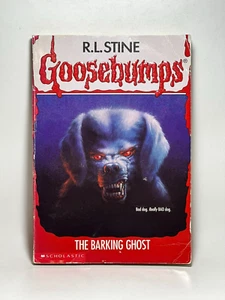 7th Print #32 The Barking Ghost Goosebumps Book Original Series Vintage Stine - Picture 1 of 22