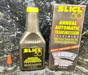Slick 50 Annual Automatic Transmission Treatment 8 Fl Oz. New Old Stock NOS - Picture 1 of 8