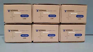 6 Boxes 16 Gauge 2 Inch Galvanized Chisel Point Finish Brad Nails 15000 Count - Picture 1 of 4