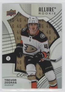 2021-22 Upper Deck Allure Rookies Number /199 Trevor Zegras #149 Rookie RC