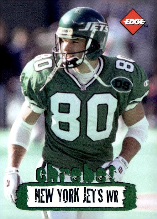 1996 Collector's Edge #161 Wayne Chrebet - Image 1 of 2