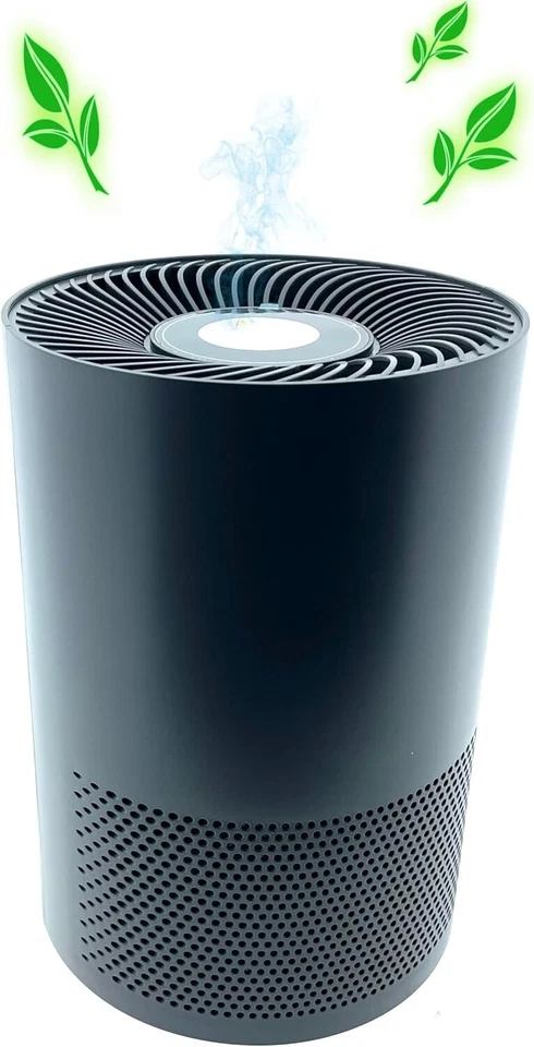 QUIGG Luftreiniger Lufterfrischer EPA Filter Aktivkohlefilter 30W Ionen Funktion