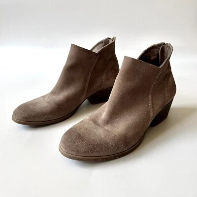 Hudson London Apisi Botines Botines Mujer’s 9.5 US Becerro Gamuza Tostado Foto 1 de 4