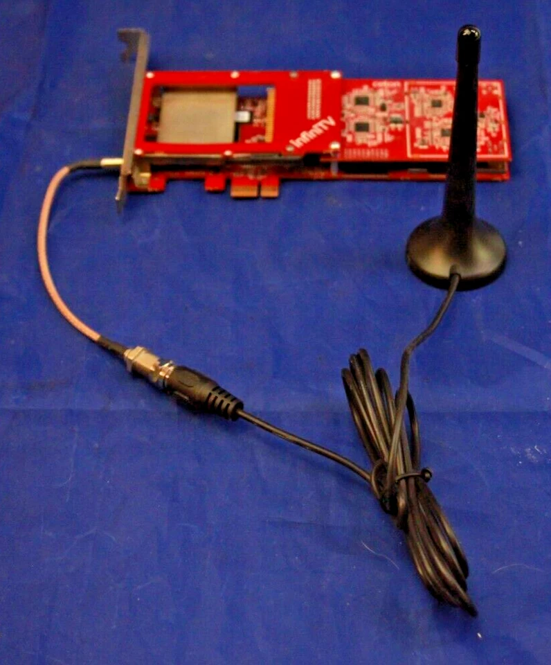 Ceton infiniTV pcie Tuner TV Cable Card Tuner Untested READ DESCRIPTION - Image 1 of 4