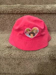 Disney Princess Girls Hot Pink & Purple Bucket Hat.  - Picture 1 of 3