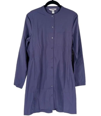 Mini Vestido ATLHETA NUEVO SIN ETIQUETAS Talla S Púrpura Cenicienta Con Botones Cintura Ajustada Manga Larga Foto 1 de 4