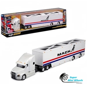 Maisto 1:64 Mack Anthem Enclosed Transporter – Custom Haulers Design - Picture 1 of 4