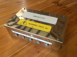 NEW WEIDMULLER 1002760000 STAINLESS STEEL JUNCTION CONTROL BOX 400 X 250 X 130 M - Picture 1 of 11