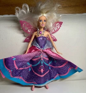 BARBIE MARIPOSA AND THE FAIRY PRINCESS FAIRY CATANIA DOLL Mattel 2012 - Picture 1 of 3