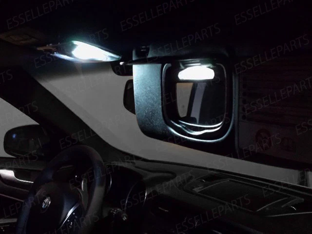 ALETTE PARASOLE A LED PER ALFA ROMEO GIULIETTA 6000K ALTA LUMINOSITA' - Immagine 1 di 1