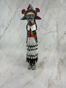 1940's 1950’s Vintage Butterfly Mandela Kachina Doll 13' - Picture 1 of 13