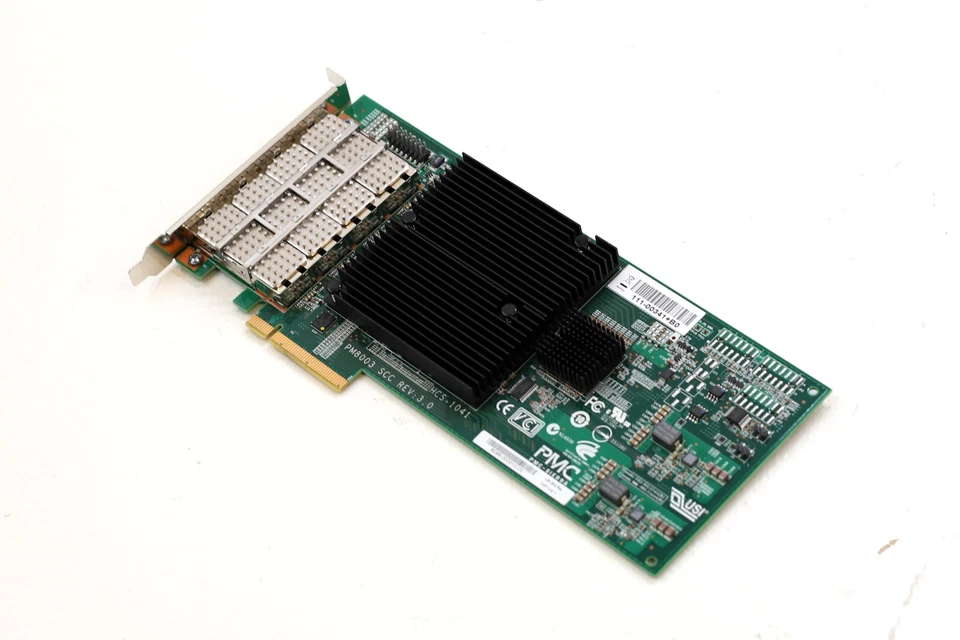 NetApp PM8003 Sierra Quad-Port PCIe SAS Controller P/N: 6086-000010-00 Tested - Image 1 of 4