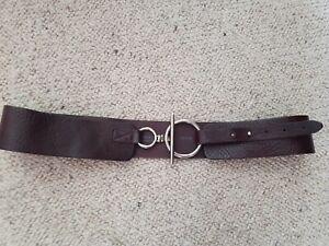 Artigiano Ladies Brown Leather Belt Size 16/ 18