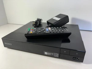 Sony Blu-Ray DVD Player BDP-S3700 Streaming Wi-Fi Wireless+Ethernet w/Remote - Picture 1 of 16