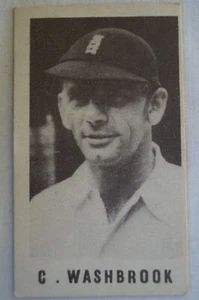1940's Cricket Collectable Vintage G.J.Coles Cricket Card - C.Washbrook - Picture 1 of 4