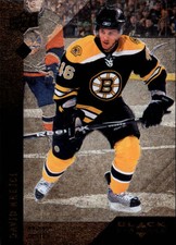 2009-10 Black Diamond Boston Bruins Hockey Card #81 David Krejci