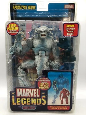 Boneco de ação Toy Biz Marvel Legends - SASQUATCH variante branca (2005) NOVO  - Imagem 1 de 4